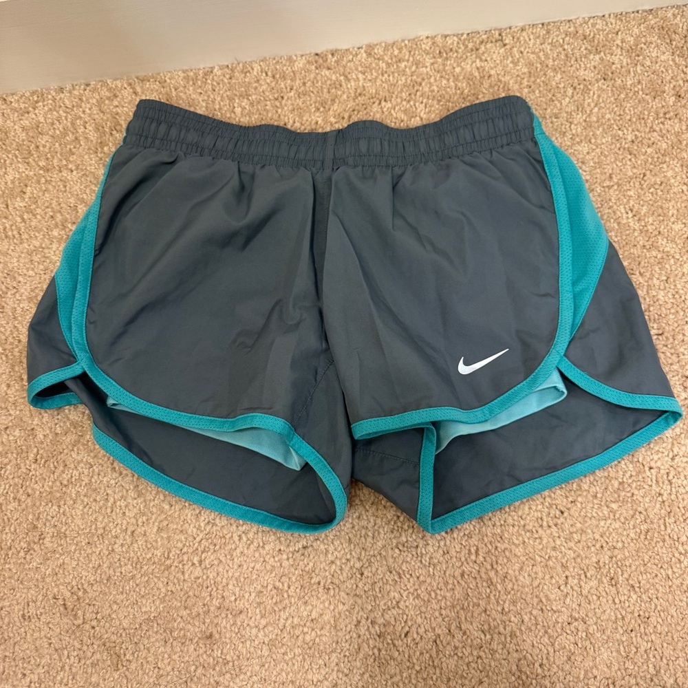 Nike Dri-Fit Shorts - Blue & Gray, Size XS